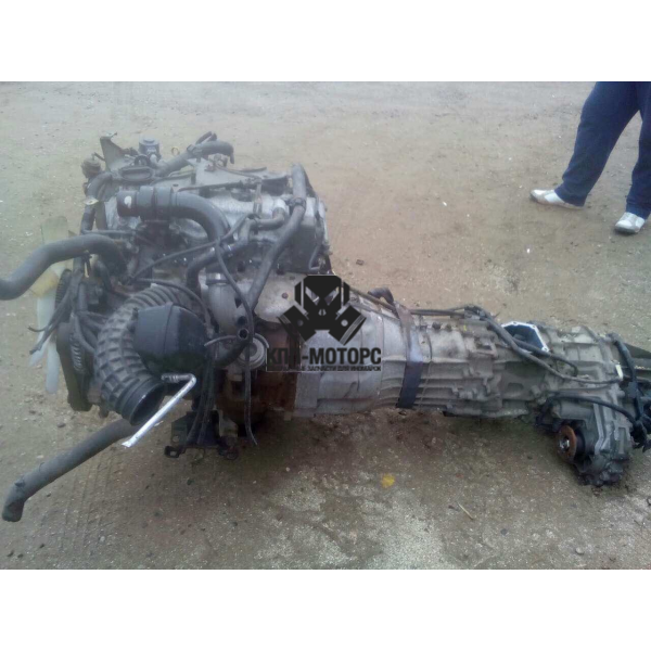 Двс и кпп Nissan Navara PickupD40 25D174Hp 4WD MT 2008