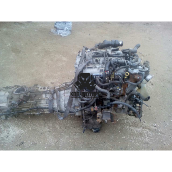 Двс и кпп Nissan Navara PickupD40 25D174Hp 4WD MT 2008