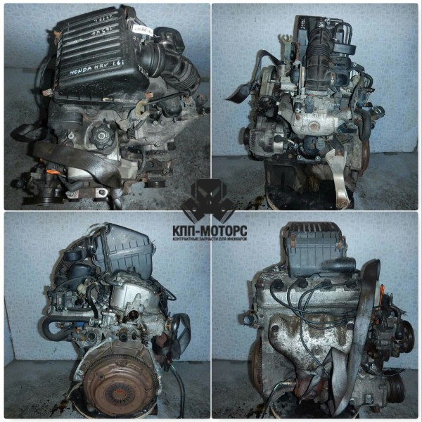 Двигатель D16Y2 на Honda Civic 1.6 126Hp FWD AT 1996 с документами