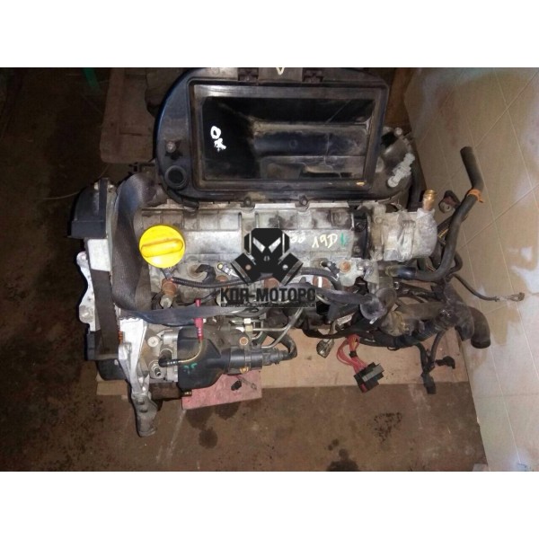 Двигатель F8Q662 для Renault Kangoo 1.9D 54Hp FWD MT 2000