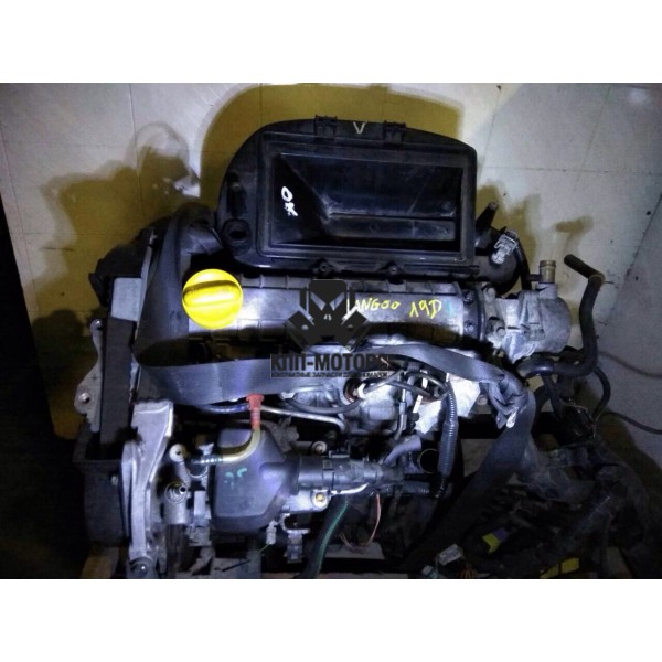 Двигатель F8Q662 для Renault Kangoo 1.9D 54Hp FWD MT 2000