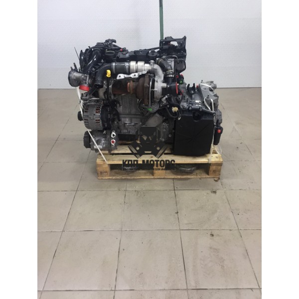 Двигатель DV6CM на Peugeot 408 Sedan 1.6D 114Hp FWD MT 2013 с документами 