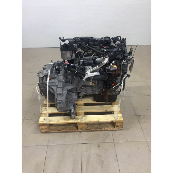 Двигатель DV6CM на Peugeot 408 Sedan 1.6D 114Hp FWD MT 2013 с документами 