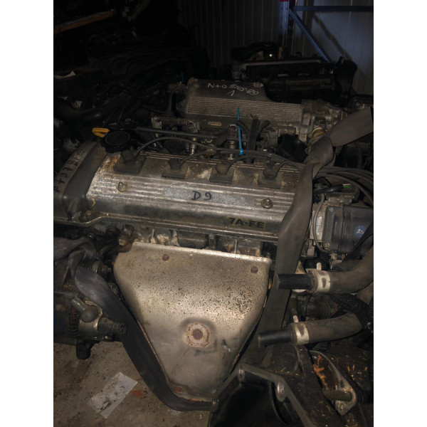 Двигатель 7A-FE на Toyota Carina E Sedan 1.8 107Hp FWD MT 1996  