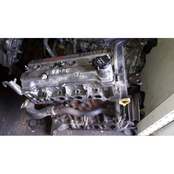 Двигатель 4A-FE на Toyota Carina Sedan 1.6 105Hp 4A-FE 4WD MT 1989  